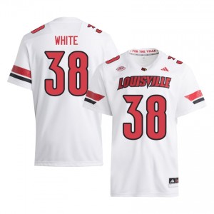 #38 Cam White Cardinals White Jersey | Classic Stitched Men Player Football Gear 26671817