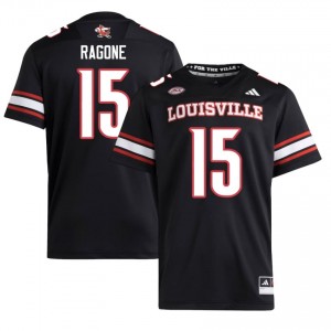 Durable Dave Ragone #15 Cardinals Black Jersey | Men University Football Embroidery Fan Gear 45230807