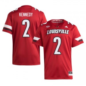 Demeco Kennedy #2 Cardinals Jersey | Exclusive Red College Football Men Swen 19762803