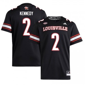 Black Demeco Kennedy #2 Cardinals Jersey | Men High School Football Limited Embroidery 79001673