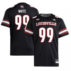 Dewayne White #99 Cardinals Jersey | Pro-Grade Black College Football Men Embroidery 62658634