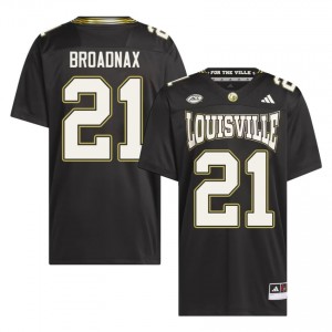 Black Jaydin Broadnax #21 Cards For the Ville Jersey | Men High School Football Moisture Wicking Embroidery 94042419