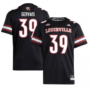 Jordan Gervais #39 Cardinals Jersey | Pro-Grade Black College Football Men Embroidery 41436767