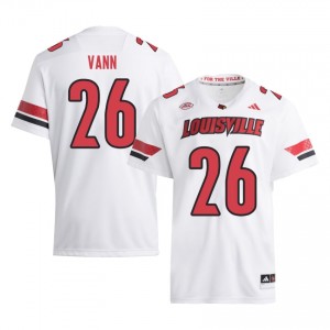 Elite Thread Jordan Vann #26 Cards White Jersey | Men University Football Stitched Fan Gear 36273817