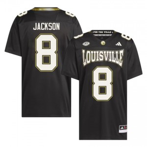 Lamar Jackson #8 Cardinals For the Ville Jersey | Pro-Grade Black College Football Men Embroidery 63872071
