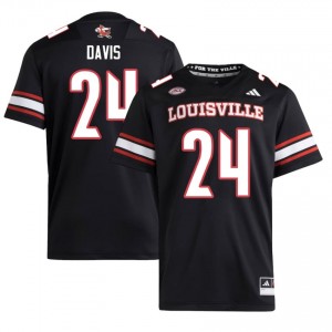 Marquise Davis #24 Cardinals Jersey | Exclusive Black College Football Men Embroidery 29915577
