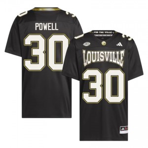 #30 Taj Powell Cards Black For the Ville Jersey | Alumni Embroidery Men Player Football Gear 34747217