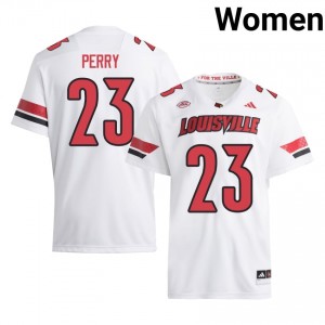 Benjamin Perry #23 Cards Jersey | Gameday White College Football Women Stitched 91043801