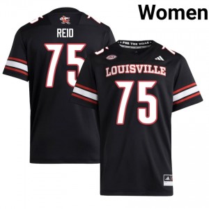 Cameron Gorin #75 Cards Jersey | Gameday Black College Football Women Embroidery 85271892