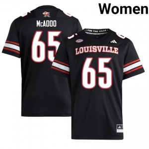 Black Ellis McAdoo #65 Cardinals Jersey | Women High School Football Fresh Embroidery 55847422