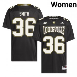 Jacob Smith #36 Cardinals For the Ville Jersey | Exclusive Black College Football Women Stitched 99795657