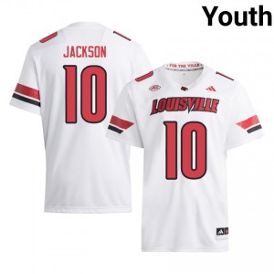 Arnold Jackson #10 Cards Jersey | Gameday White College Football Youth Stitched 14063687