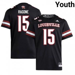 Dave Ragone #15 Cardinals Jersey | Pro-Grade Black College Football Youth Embroidery 63571589