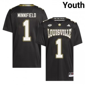 Frank Minnifield #1 Cardinals For the Ville Jersey | Pro-Grade Black College Football Youth Swen 30374991