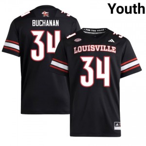 Ray Buchanan #34 Cards Jersey | Gameday Black College Football Youth Embroidery 91558352