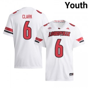Stanquan Clark #6 Cardinals Jersey | Exclusive White College Football Youth Stitched 59867620