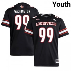 Ted Washington #99 Louisville Cardinals Jersey | Iconic Black College Football Youth Embroidery 65563944