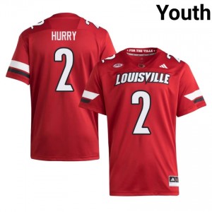 #2 TreyShun Hurry Cardinals Red Jersey | Elite Swen Youth Player Football Gear 65249826