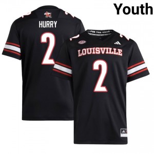 TreyShun Hurry #2 Cardinals Jersey | Pro-Grade Black College Football Youth Embroidery 77697232
